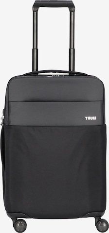 Trolley di Thule in nero: frontale