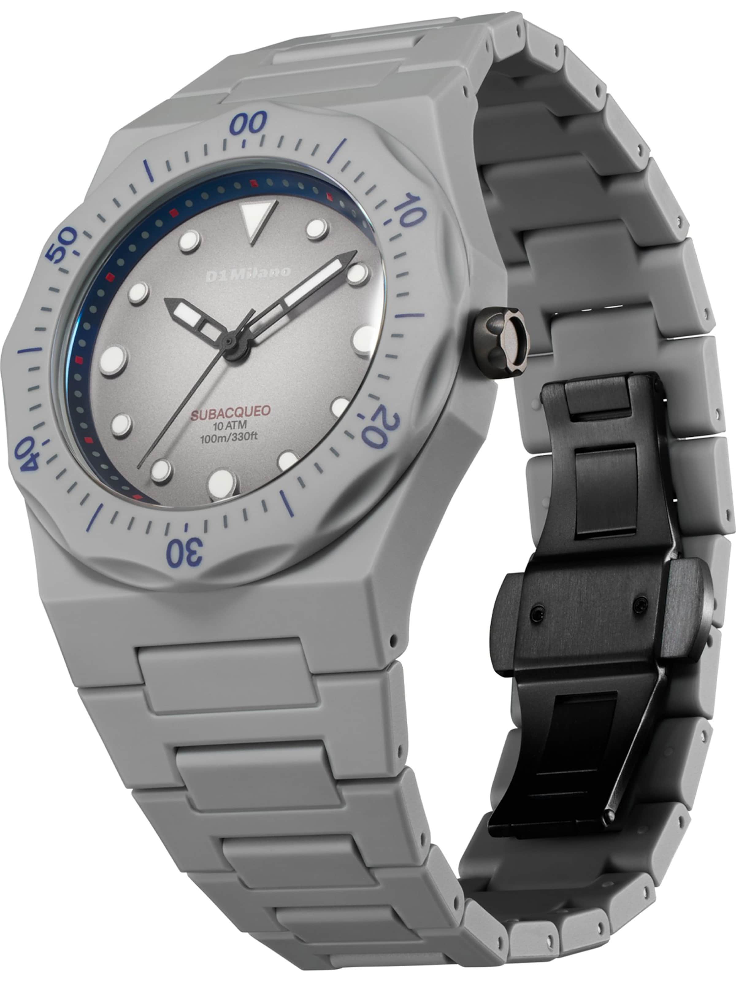 D1 Milano Uhr in Grau