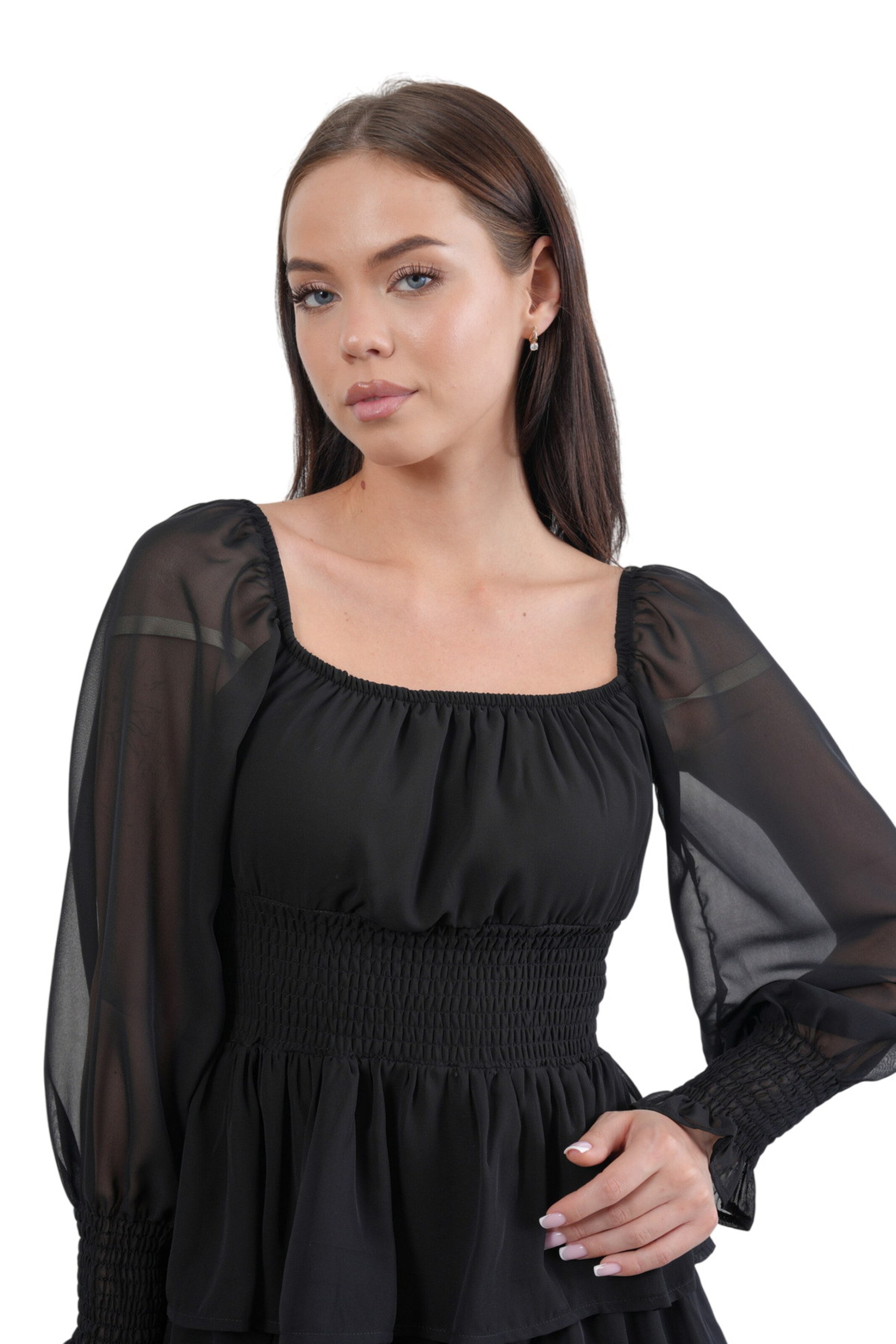 WOMAN VISION Kleid in Schwarz