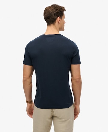 Superdry Shirt 'Essential' in Blauw