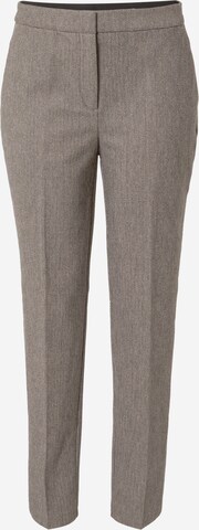 Regular Pantalon à plis ESPRIT en gris : devant