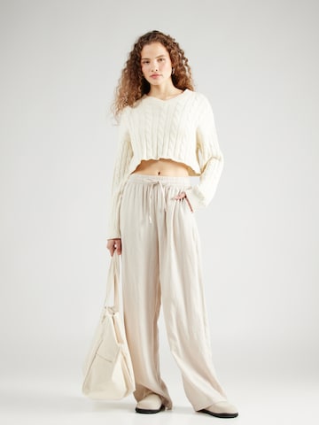 Wide leg Pantaloni 'LINN' de la VERO MODA pe gri