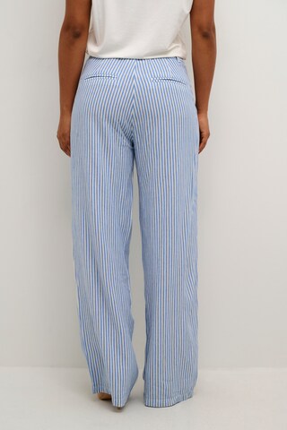 Cream Regular Pants 'Venta' in Blue