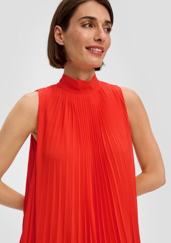 s.Oliver BLACK LABEL Kleid in Rot