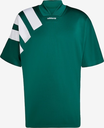 ADIDAS ORIGINALS Shirt 'Adicolor' in Green: front