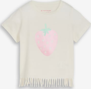 TOM TAILOR Shirt in White: front