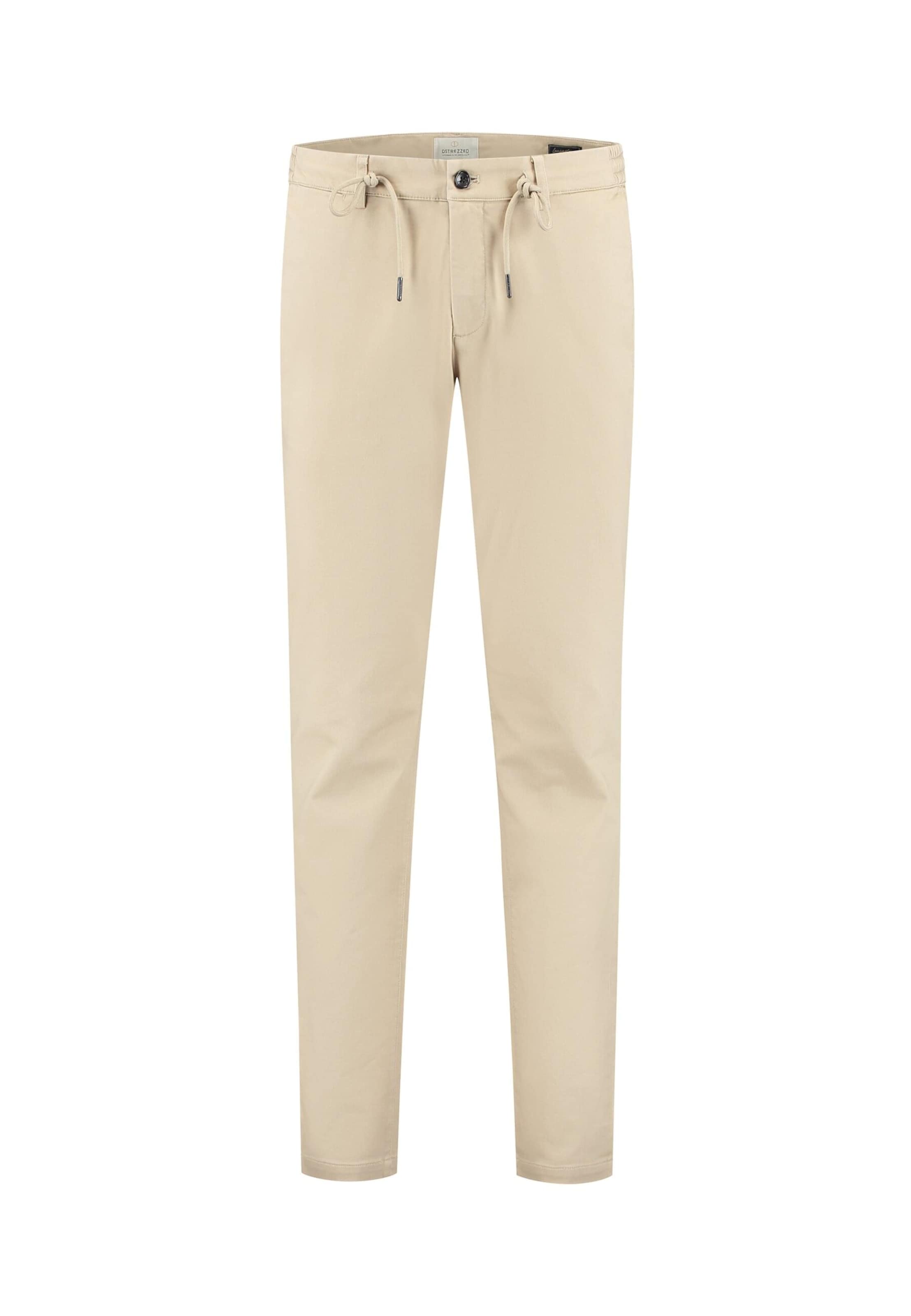 Pantalon 'The Lancaster' Dstrezzed en beige : devant