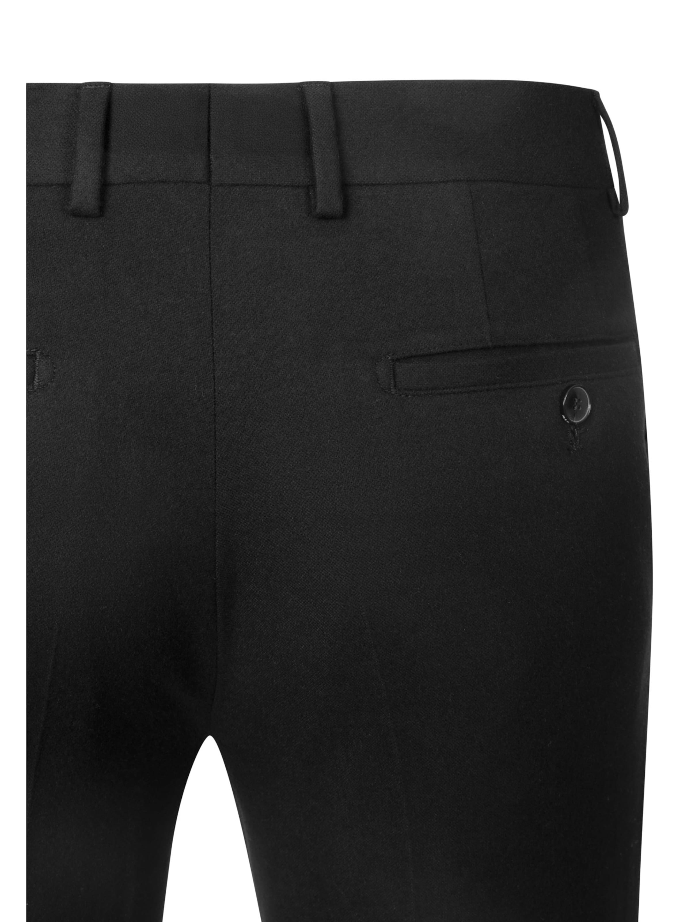 regular Pantaloni di Karl Lagerfeld in nero: dietro