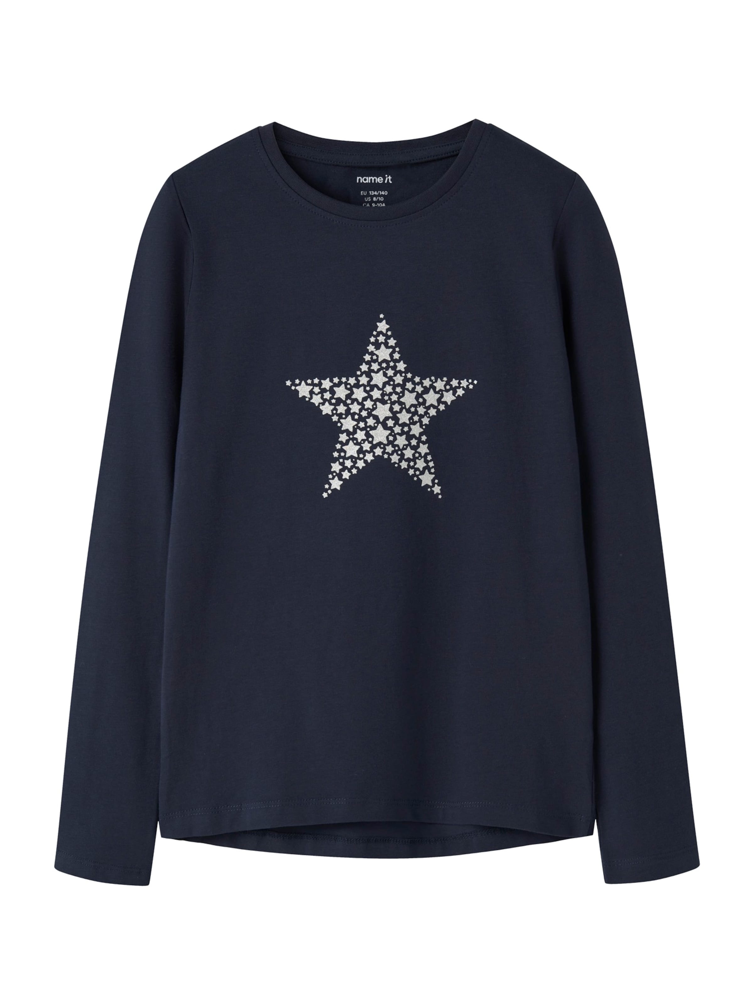 NAME IT Shirt 'NKFVIPARTY' in Blau: Vorderseite