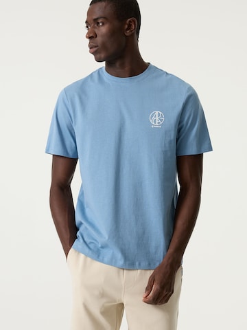 T-Shirt GARCIA en bleu : devant