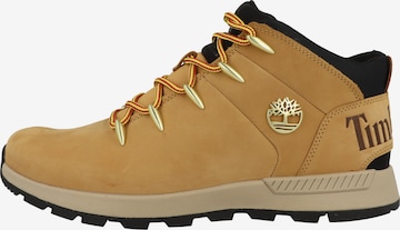 TIMBERLAND Lace-Up Boots 'Sprint Trekker' in Brown: front