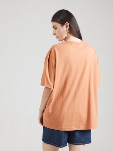 BILLABONG T-Shirt 'JUMPS IN WATER' in Braun