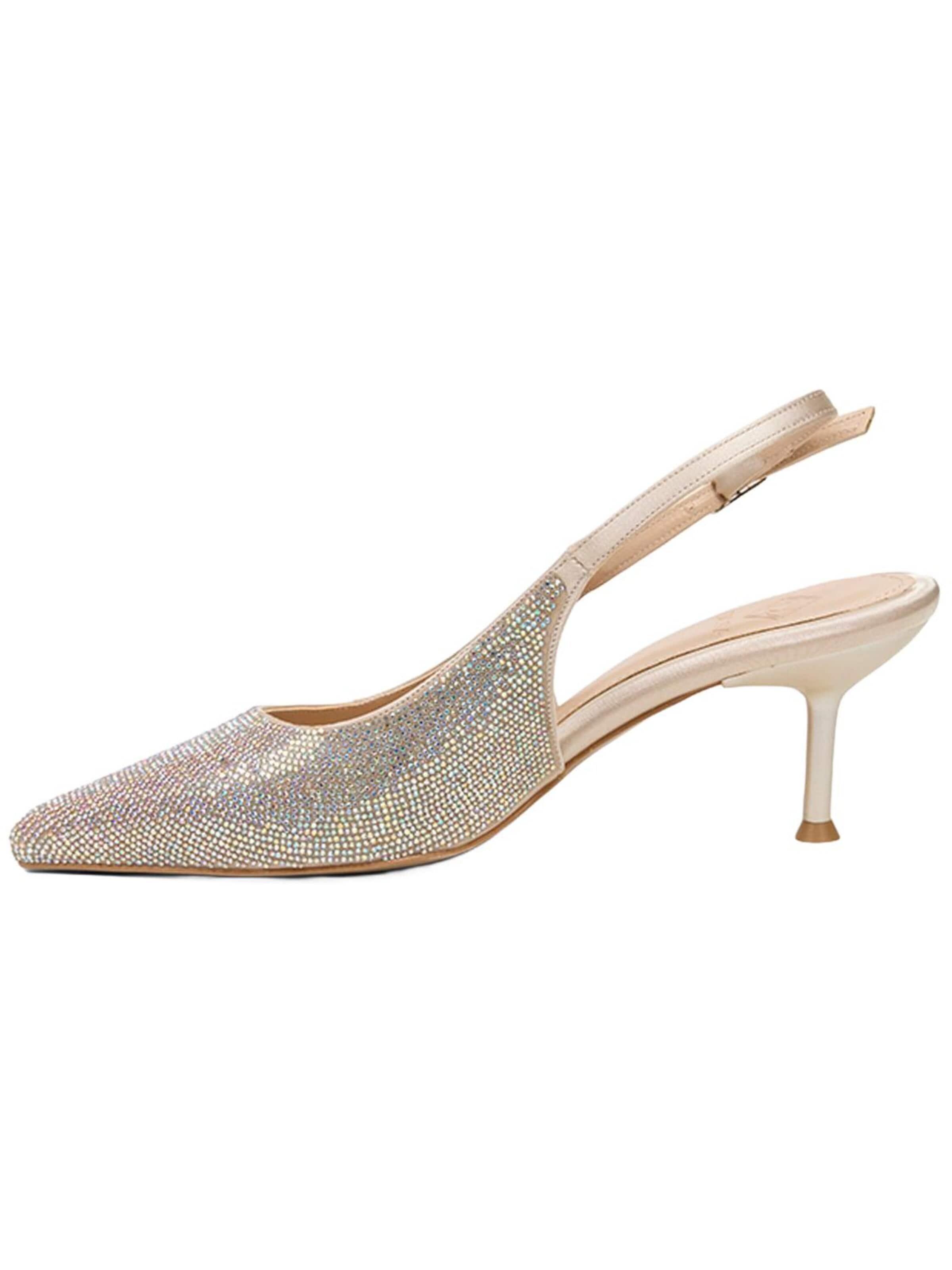 Desa Slingpumps 'Stilett' in Beige