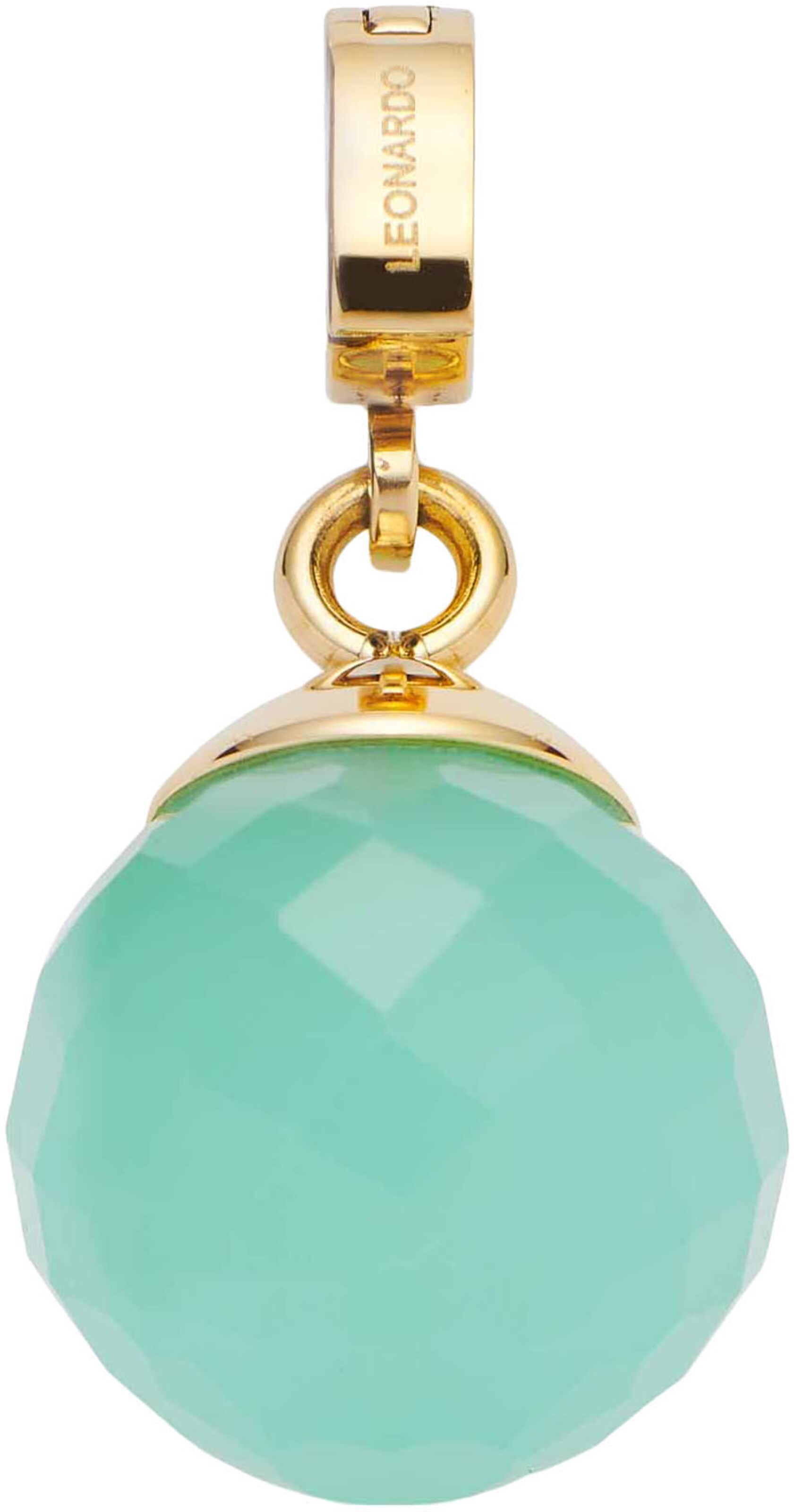 LEONARDO Anhänger in Grün: Vorderseite