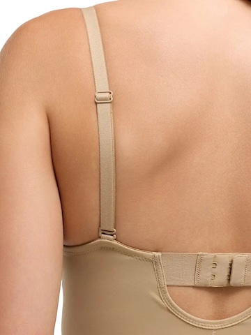 cfab - Body moldeador 'Push-Up Bodysuit mit String' en beige