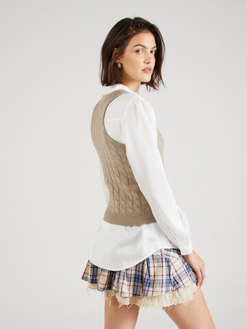 VERO MODA Pullover in Braun