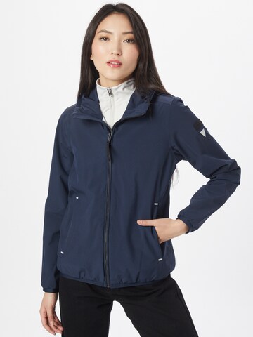 CMP Outdoorjas in Blauw: voorkant