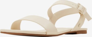 ESPRIT Sandále - biela: predná strana