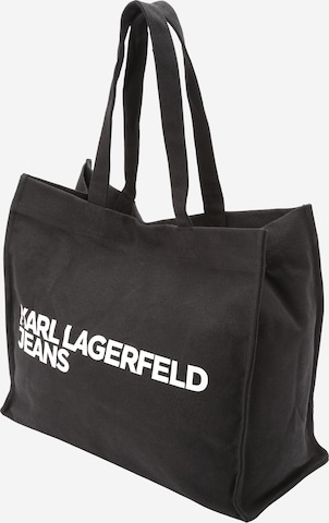 KARL LAGERFELD JEANS Nakupovalna torba | črna barva