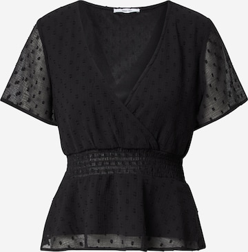 ABOUT YOU - Blusa 'Janay' em preto: frente