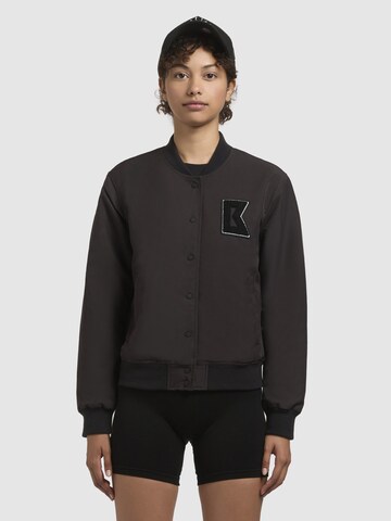 khujo Between-season jacket 'Reese' in Black: front