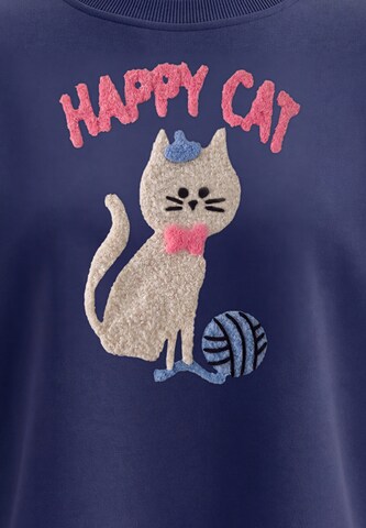 MYMO Sweatshirt in Blau