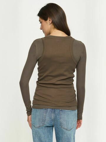 Haut ' SRAdelinn ' Soft Rebels en marron : derrière