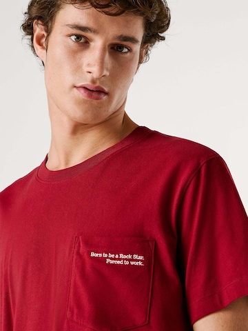 Maglietta 'SOMER' di Pepe Jeans in rosso