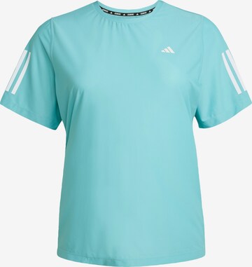 T-shirt fonctionnel 'Own The Run' ADIDAS PERFORMANCE en vert : devant