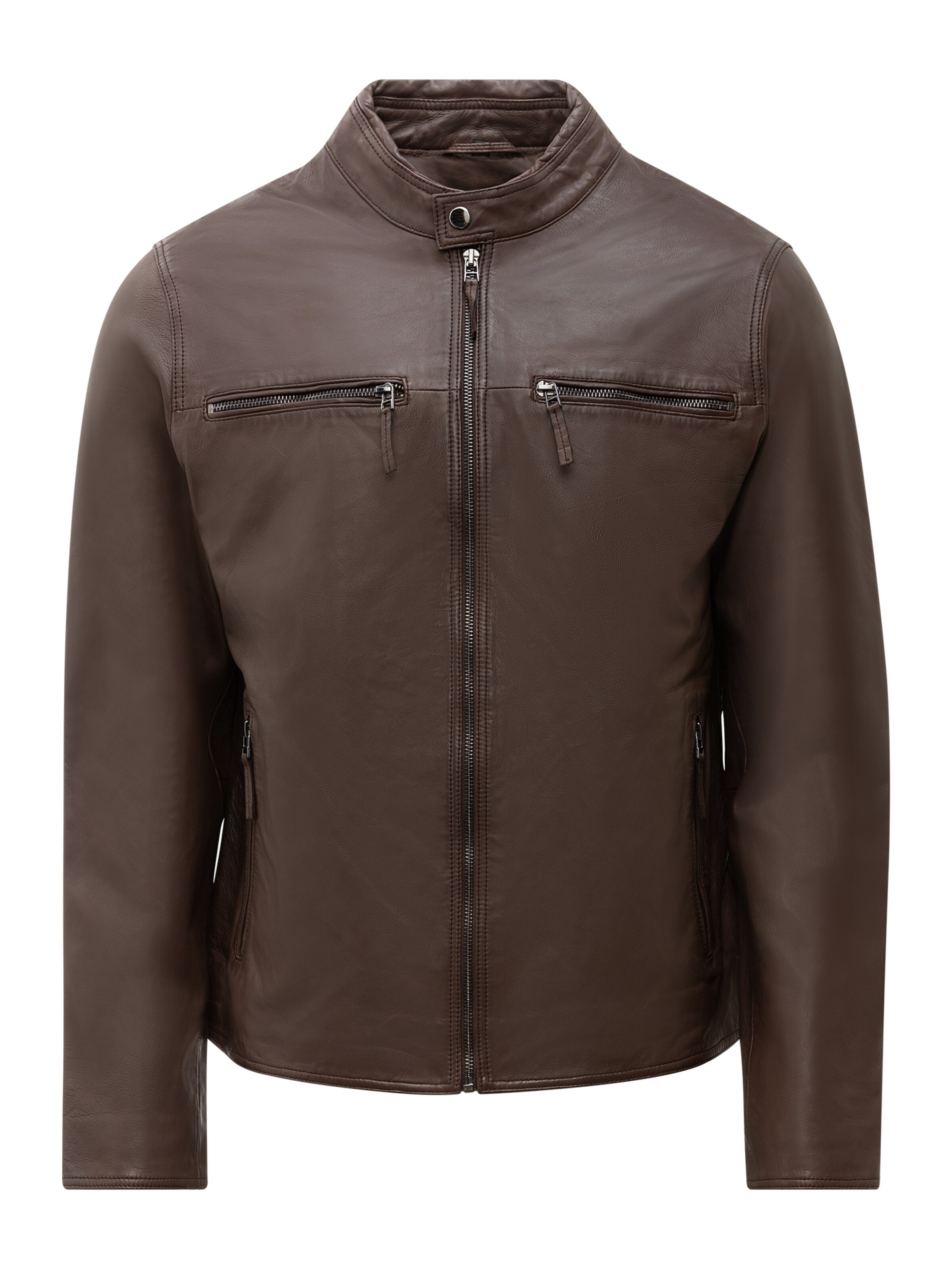 RICANO Tussenjas 'Traveller' in Bruin: voorkant