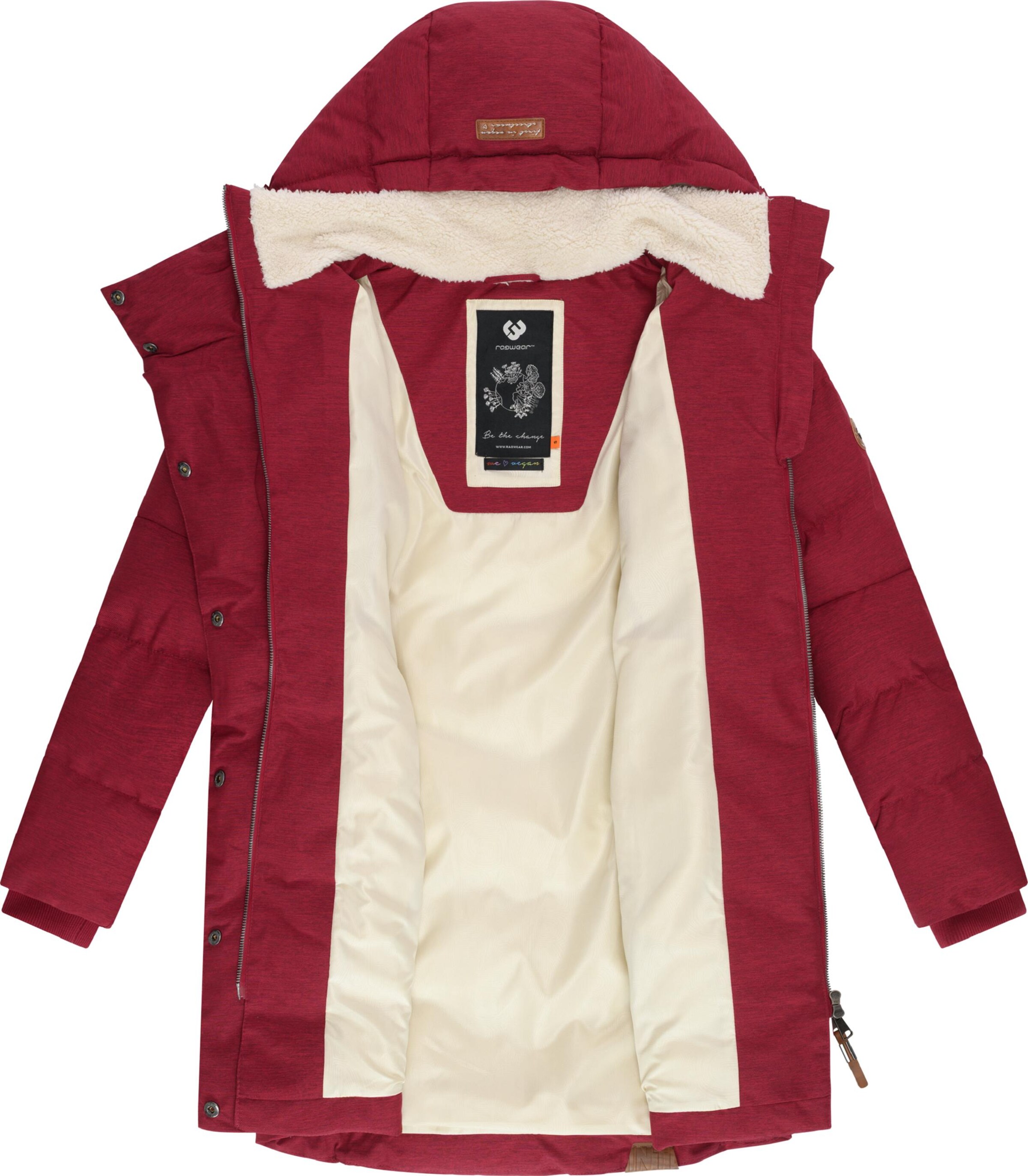 Ragwear Mantel 'Pavla' in Rot