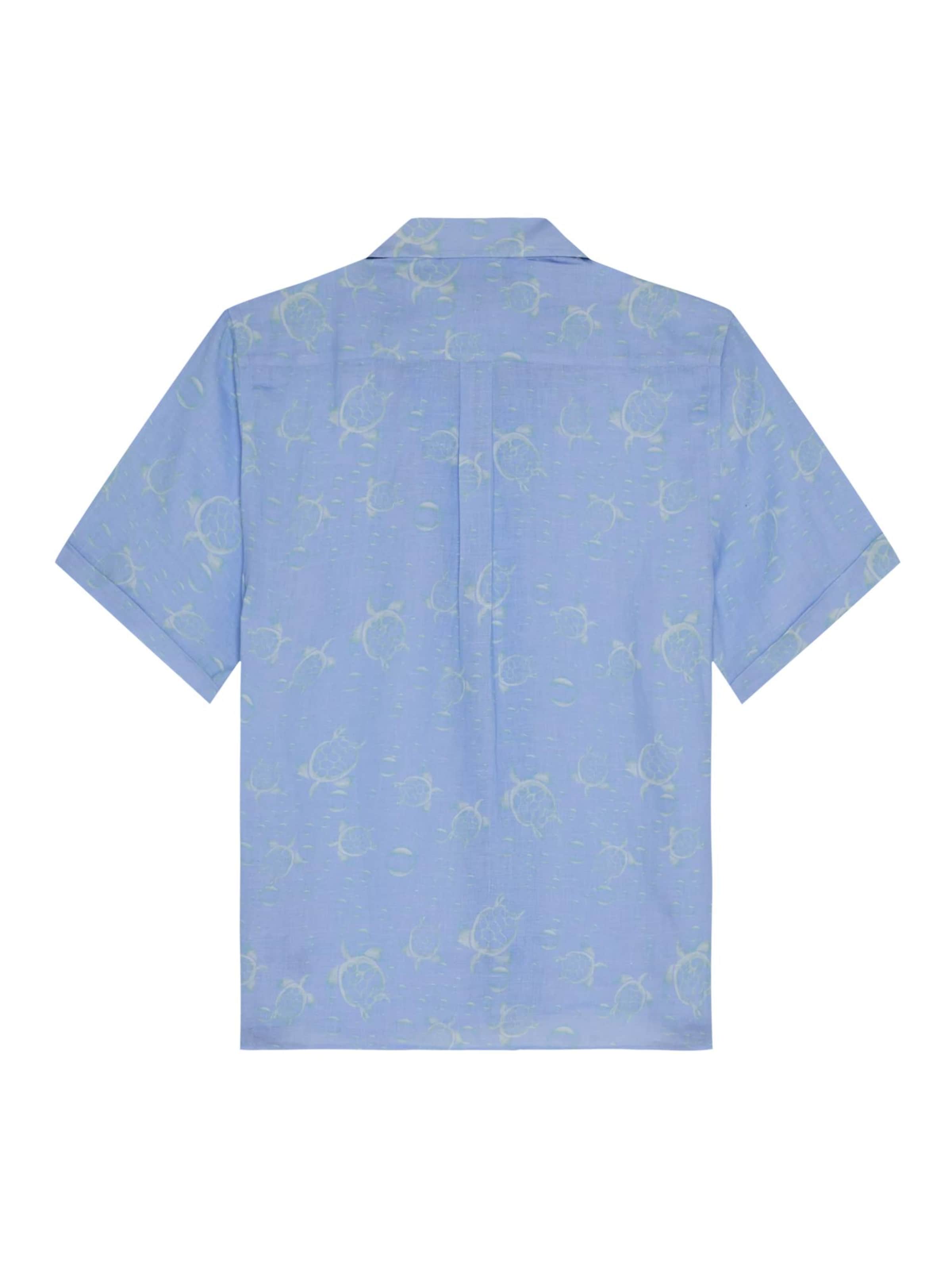 Vilebrequin Regular fit Overhemd in Blauw