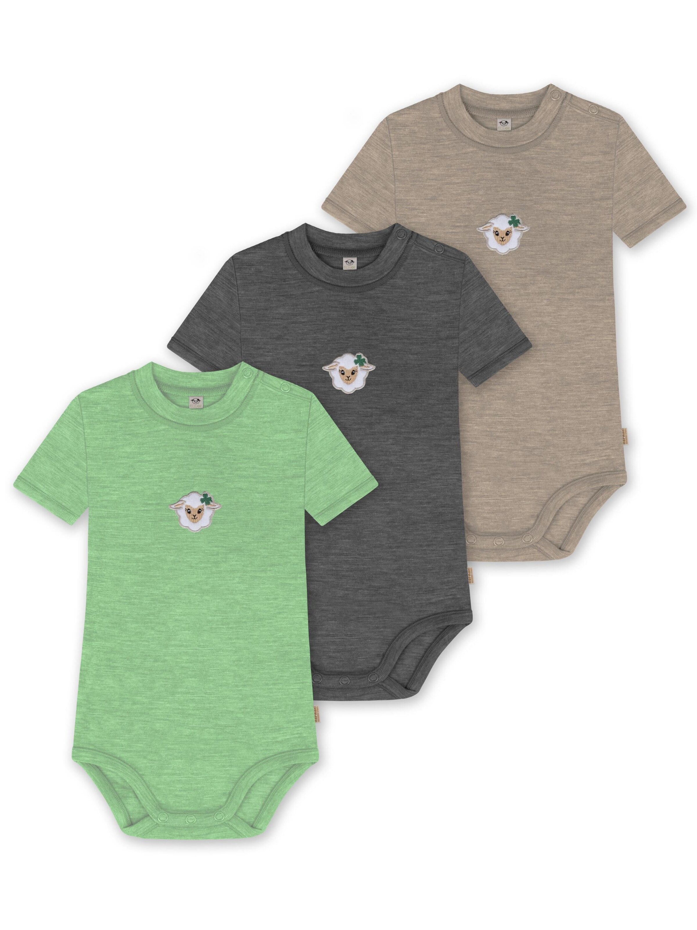 normani Rompertje/body 'Tihoi' in Beige: voorkant