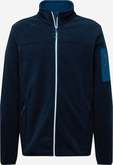 CMP Funktionele fleece-jas in de kleur Navy / Royal blue/koningsblauw / Wit, Productweergave