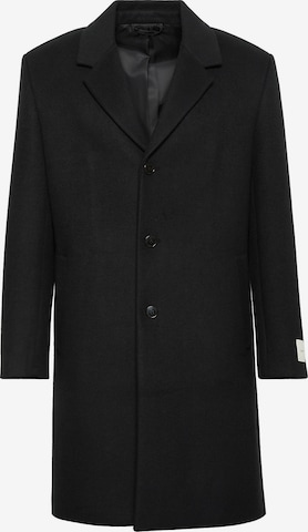 Manteau mi-saison Calvin Klein en noir : devant