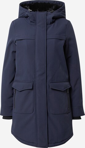 Parka mi-saison 'Maastricht' ONLY en bleu : devant