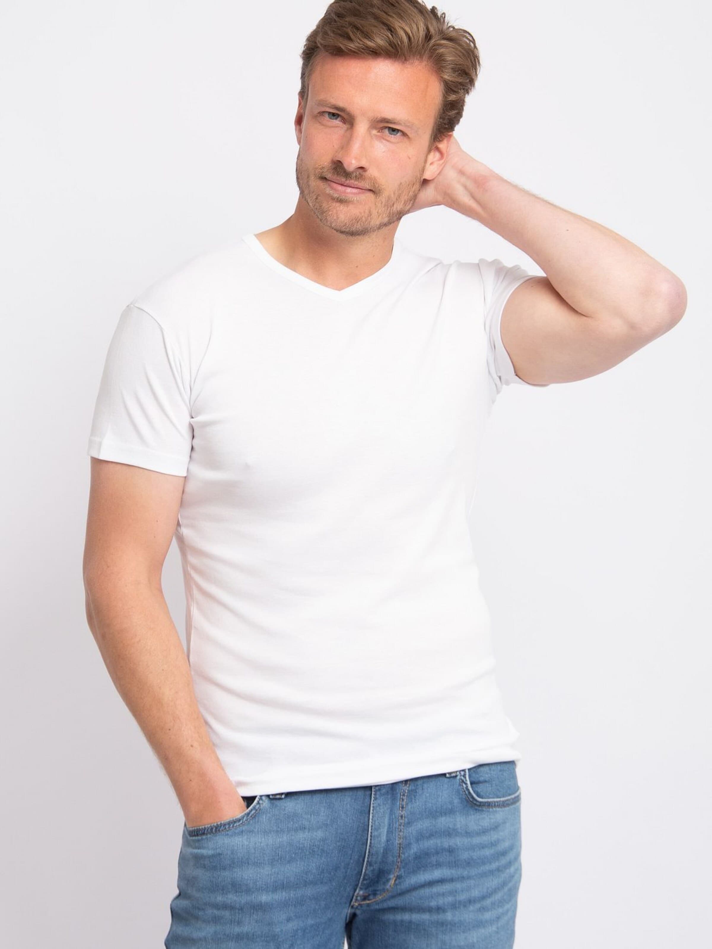 alan red Shirt 'Vermont' in White: front