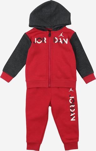 Jordan Joggingpak in Rood: voorkant