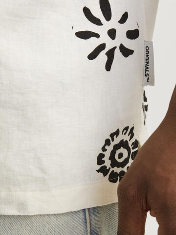 Coupe regular Chemise 'JORNoto' JACK & JONES en blanc