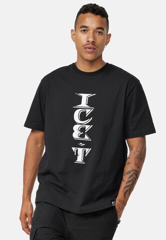 Recovered Shirt 'Ice T What Ya Wanna Do' in Black: front