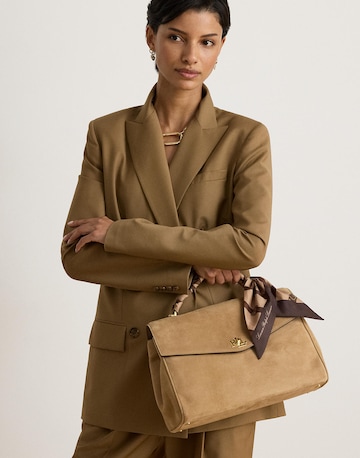 Lauren Ralph Lauren Håndtaske 'FARRAH' i beige