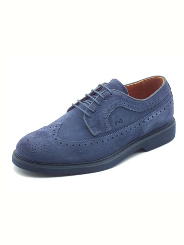 Nero Giardini Schnürschuh‌‌ in Blau: Vorderseite