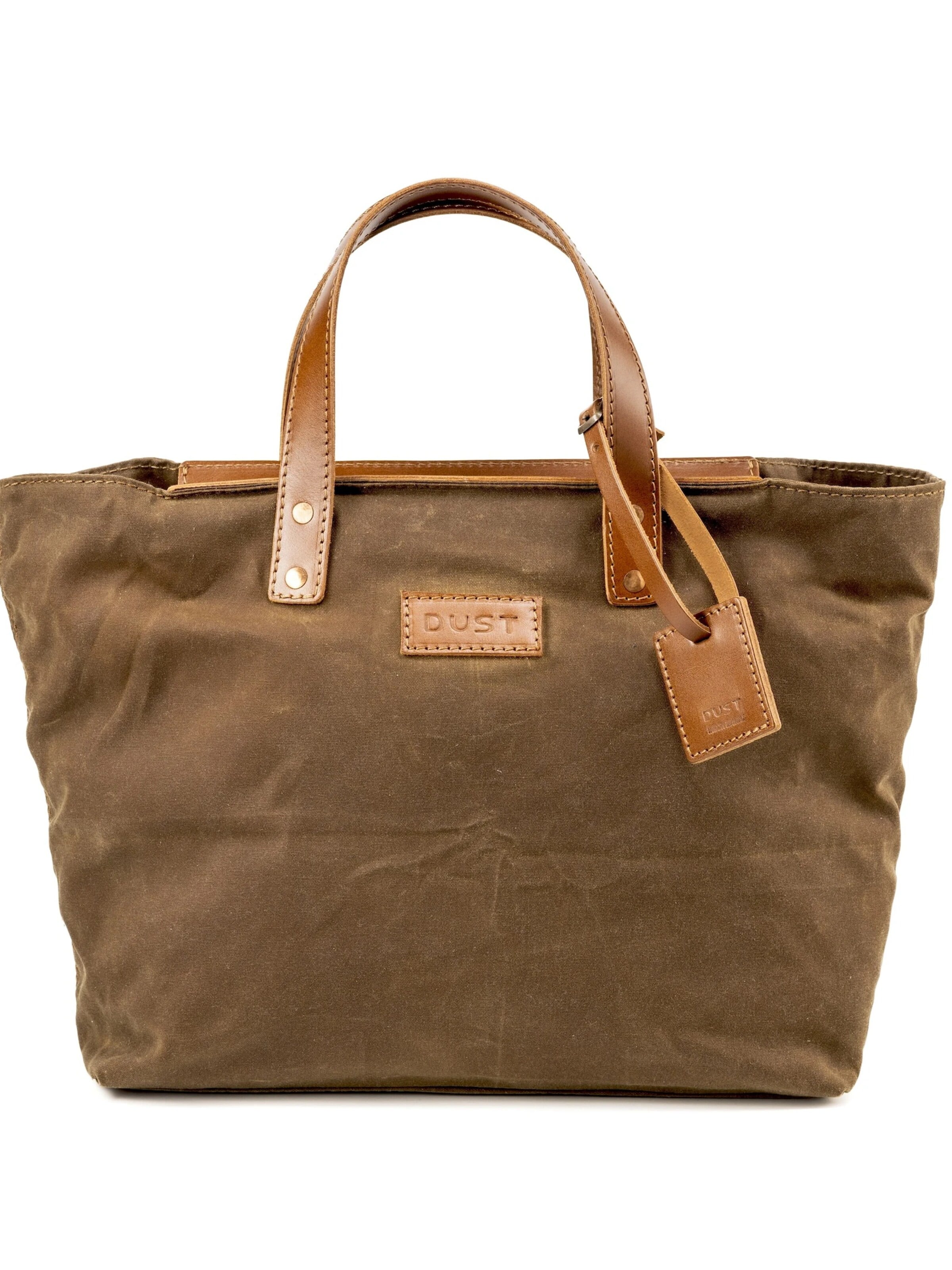THE DUST COMPANY Shopper in Brown: front