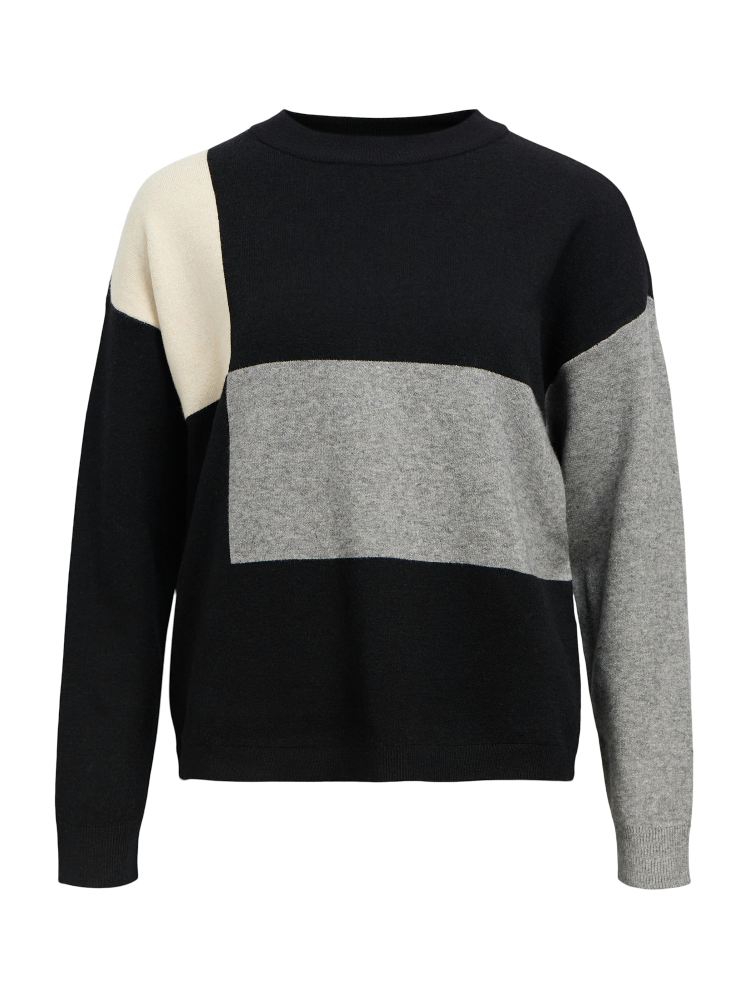 juoda OBJECT Megztinis 'OBJRay': priekis