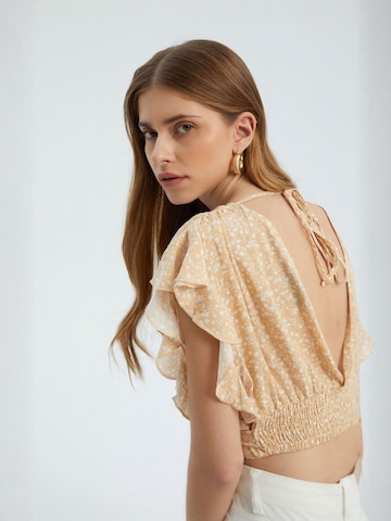 Chemisier Hiccup en marron