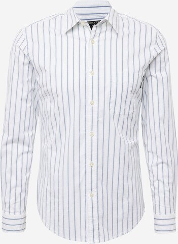 Dockers Button Up Shirt in White: front