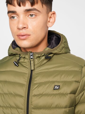 BLEND Winter Jacket in Green