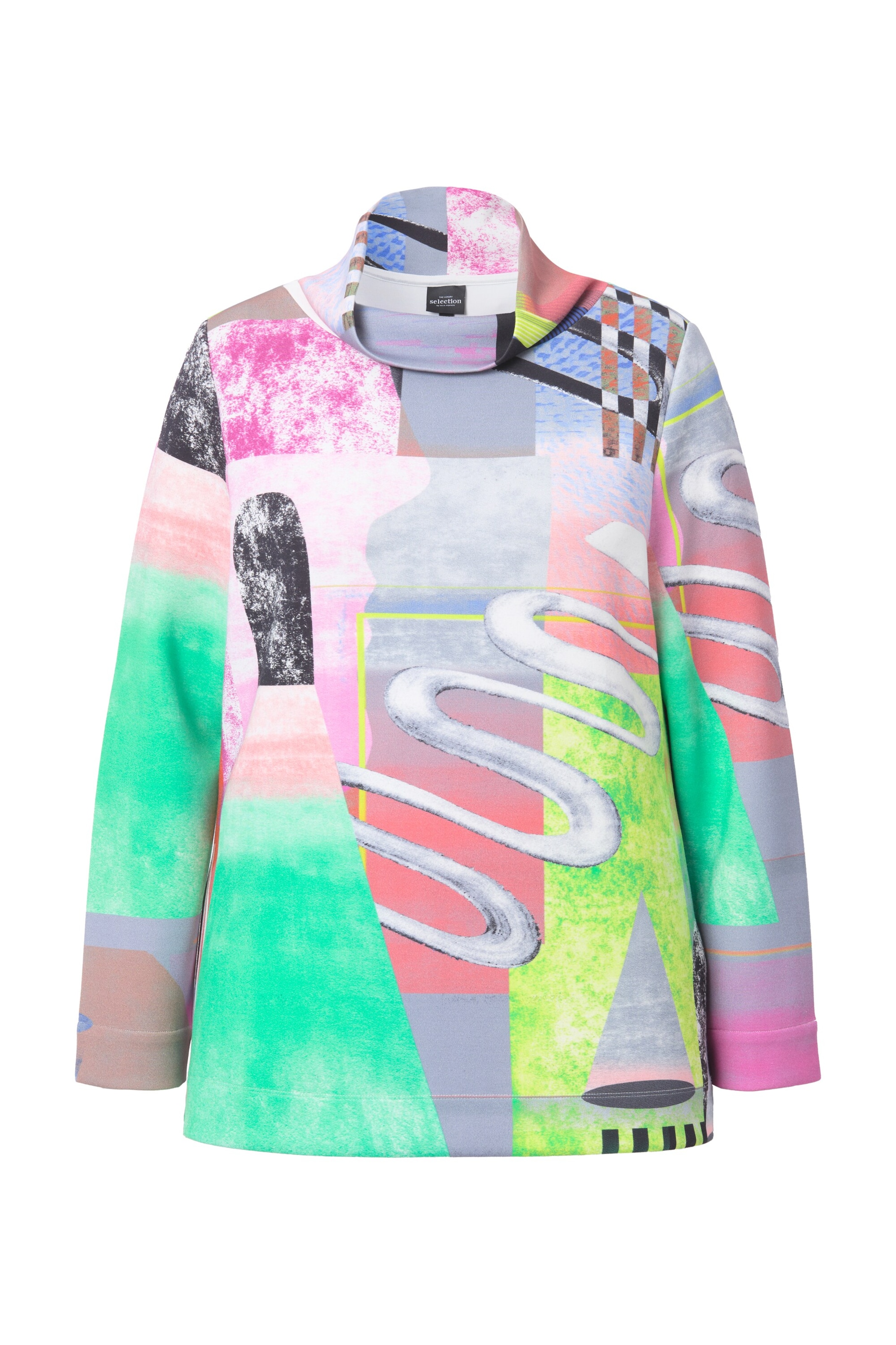 Ulla Popken Sweatshirt in Mixed colours: front
