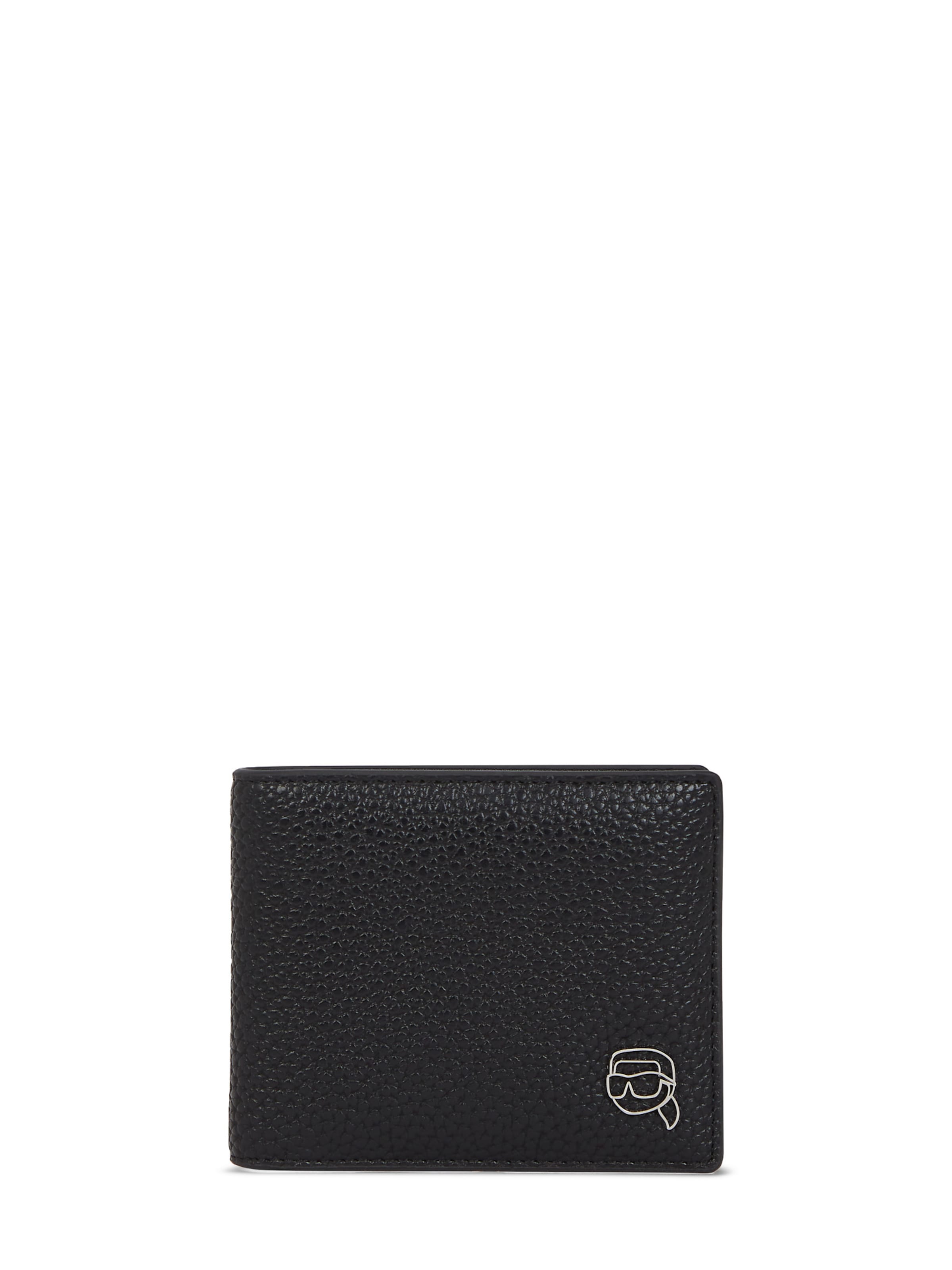 Karl Lagerfeld Портмоне 'Ikon' в Черный: спереди