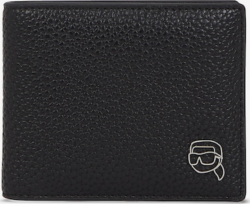 Karl Lagerfeld Kukkaro 'Ikon' värissä musta: etupuoli